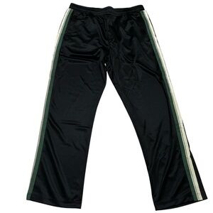 Black‎ Scale phoeben men’s track Pants black green side stripes size XL